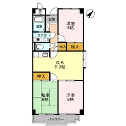 千代田駅 徒歩18分 3階の物件間取画像